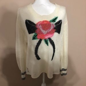 Wildfox Trilogy Wool & Alpaca-Blend Sweater